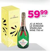 Jc Le Roux Le Domaine Sparkling Wine-750ml Each