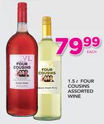 Four Cousins Assorted Wine-1.5Ltr Each