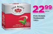 Five Roses Tea Bags-100's
