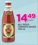 0All Gold Tomato Sauce-700ml