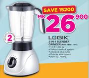 Logik 2 In 1 Blender Grinder RSH-245611-01