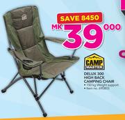 Campmaster Delux 300 High Back Camping Chair
