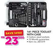 141 Piece Toolkit With Case