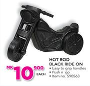 Hot Rod Black Ride On-Each