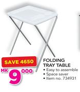 Folding Tray Table