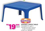 Sunny Kiddies Large Table-Each