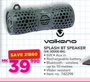 Volkano Splash BT Speaker VK-30000-BK