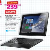 Lenovo Intel Atom 2 In 1 Notebook MIX310 LTE