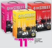 4th Street Natural Sweet Rose-5Ltr Each