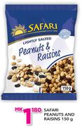 Safari Peanuts And Raisins-150g