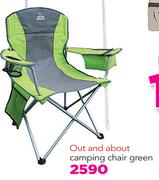 Out And About Camping Chair Green