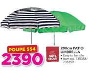 Out And About 200cm Patio Umbrella