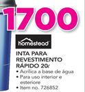 Homestaed Inta Para Revestimento Rápido 20Ltr