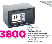 Mainstays caixa com bloqueio Digital