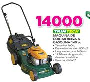 Trimtech máquina de cortar Relva a gasolina 140cc