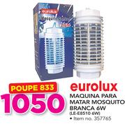 Eurolux maquina para matar mosquito branca 6W LE-E8510 6W