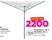 Home Quip estendal de 3 arames 30m