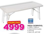 Mesa dobravel 1890 x 760 mm