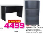 Eton mesa ou estante de Livros cada