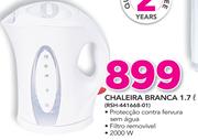 Logik chaleira branca 1.7Ltr RSH-441668-01