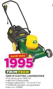 Trimtech 2025 2200w lawnmower