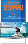 LG 65" Super UHD 4K TV 65UH770