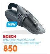 Bosch Hand Held Vacuum Cleaner