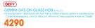 Defy Gemini Gas On Glass Hob DHG 131