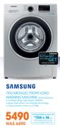 Samsung 7Kg Metallic Front Load Washing Machine WW70J4263GS.F