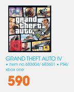 Grand Theft Auto IV For PS4/XBox One