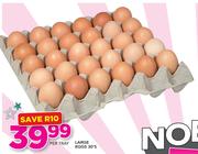 Large Eggs 30's-Per Tray