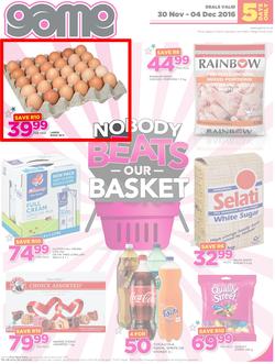 Game Upington and Kathu : Nobody Beats Our Basket (30 Nov - 4 Dec 2016), page 1