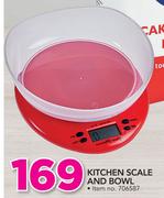 Kitchen Scale And Bowl