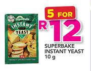 Superbake Instant Yeast-5 x 10g