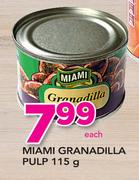 Miami Grandilla Pulp-115g