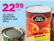All Gold Super Fine Apricot Jam-900g