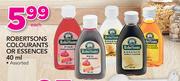 Robertsons Colourants Or Essences-40ml