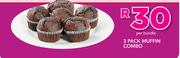 3 Pack Muffin Combo-Per Bundle
