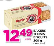 Bakers Tennis Biscuits Assorted-200g Each