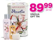 Vinolia Gift Tin - Per Set