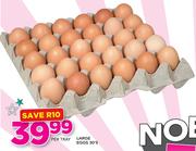 Large Eggs 30's-Per Tray