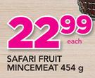Safari Fruit Mincemeat-454g