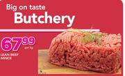 Lean Beef Mince-Per kg