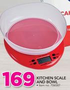Kitchen Scale And Bowl