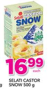 Selati Castor Snow-500g