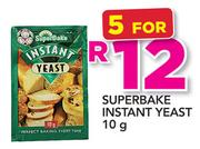 1Superbake Instant Yeast-5 x 10g