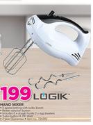 Logik 200W Hand Mixer