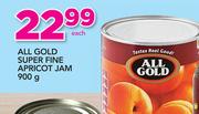 All Gold Super Fine Apricot Jam-900g