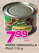 Miami Granadilla Pulp-115g
