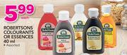 Robertsons Colourants Or Essence-40ml Each